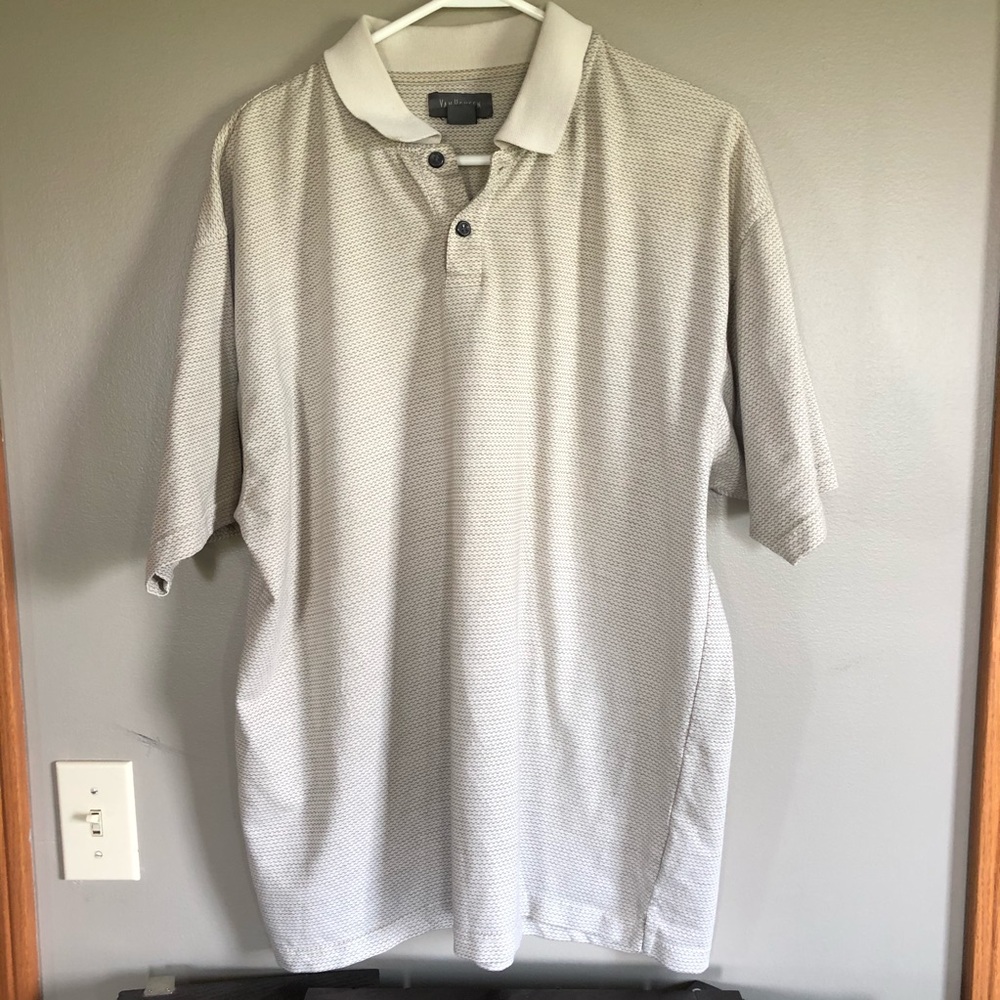 VanHeusen short sleeve polo shirt, adult XL